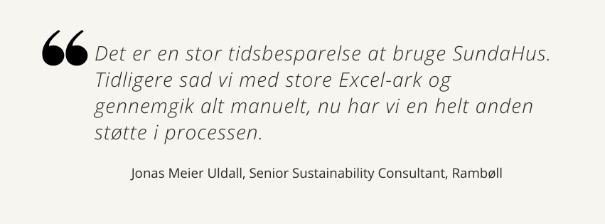 Jonas Meier Uldall, Senior Sustainability Consultant